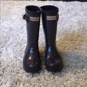 Girls Hunter boots. Size 12. EUC